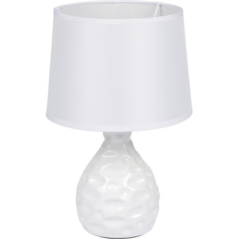 Lampe effet goutte blanc
