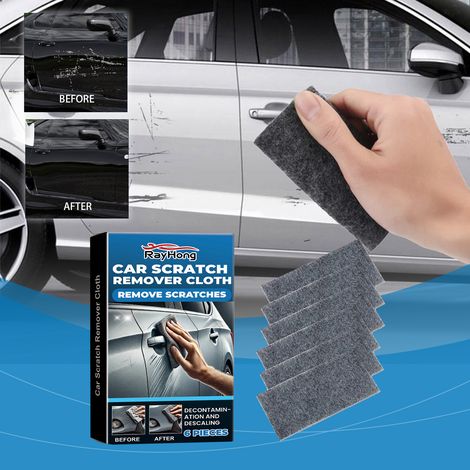 6er-Pack RayHong Autokratzerreparaturtücher, Autolackpoliertücher und Pflegetücher für Lackversiegelungen, zur Reparatur von Autokratzern und zur Entfernung von Flecken. (1/5)