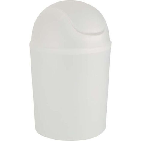 Poubelle avec couvercle Arktis blanc (1/2)