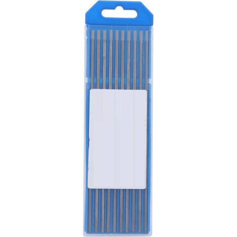 Elettrodi tungsteno cerio 2% per acciao e inox TIG colore GRIGIO 10 pz Ø 3,2 mm (1/2)