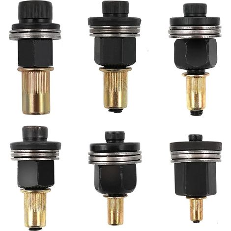 6 Pcs Rivet Nut Set for M3 M4 M5 M6 M8 M10 Rivet Nut Pliers Kit Riveter Rivet Nut Crimp Nuts Tool Manual Rivet Machine (1/5)