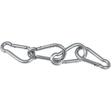 4pcs Heavy Duty Carabiner for Sports Dogs, Locking Hammocks, Swings, 304 Stainless Steel (1/4)