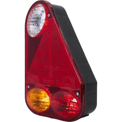 1 Rechte Rückleuchte, 5-poliger Bajonettstecker, IP54 E4 ADR-Zone 2, für Anhänger, Lkw, Traktoren (1/5)