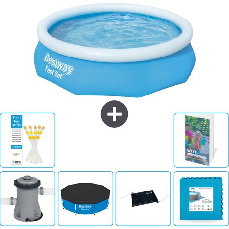 Bestway Piscina Bestway Fast Set Rotonda - 305x76 cm - 7-pezzi  S273