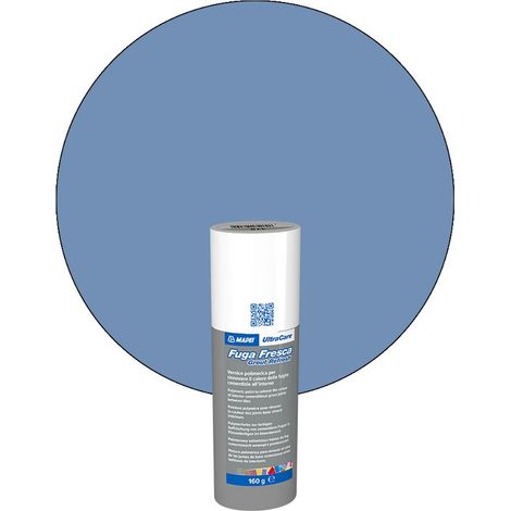 Ultracare Fuga Fresca renovateur de joint 0.16 Kg ( 40 couleurs au choix) MAPEI 168 Bleu ceruléen