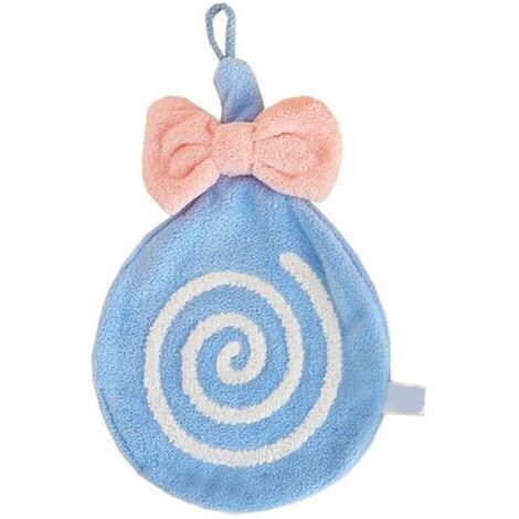 Pair Serviette pour enfants mignonne, épaisse et douce, serviette absorbante pour salle de bain et cuisine