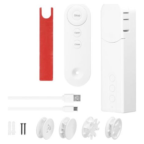 Smart Motor for ZigBee Tuya Roller Blinds - Automatic, Wireless, APP Control/Timer, Temperature Detection - Alexa Compatible (1/5)