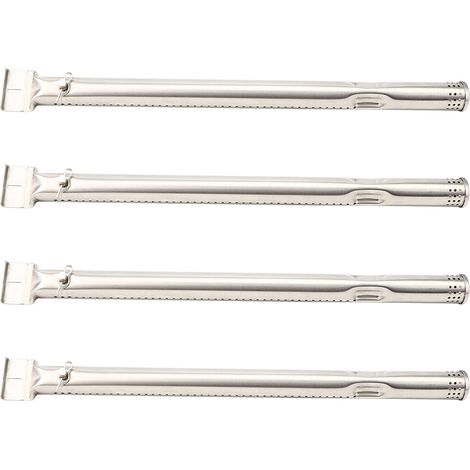 Ersatz-Gasgrillrohr - 4er-Pack - 40 cm/15,75 Zoll - Edelstahlrohr (silber) (1/5)
