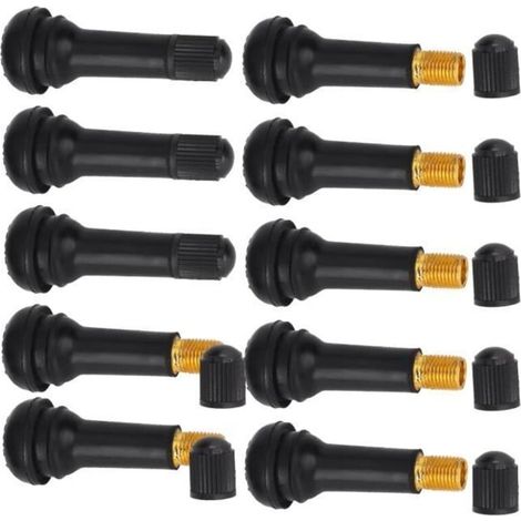 Tige de valve - DILWE - TR414 - 10pcs - 38mm - Compatible 11,5mm (1/4)