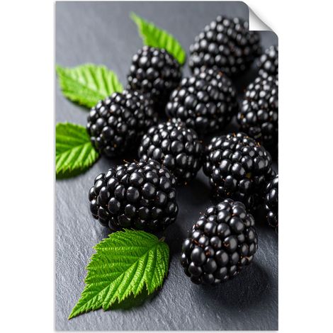 Selbstklebendes Poster – Wandsticker Beerenfrüchte Natur 30x45 cm