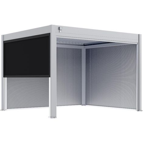 Paragon - Outdoor Seitenteil für Pergola  Zubehör Grand Tuscan  verstellbar  Gr. 10