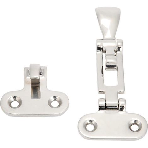 Loquet anti-vibrations pour bateau, loquet de trappe de bateau, verrou de trappe de bateau en acier inoxydable, loquet de miroir pour armoire de bateau (1/5)