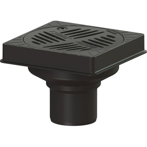 KESSEL-Scarico per cortile - System 100, verticale, Griglia a fessura, B 125, 67110B