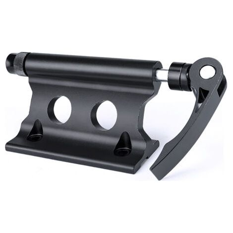 Support de fixation de fourche de vélo – Alliage d'aluminium – Montage vertical ou horizontal – Installation rapide – Pour transport sécurisé (1/5)