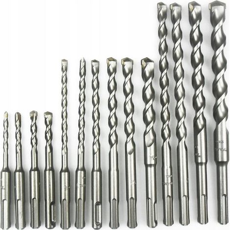 Set punte per calcestruzzo SDS+ (14 pz) - MAKITA D-71956