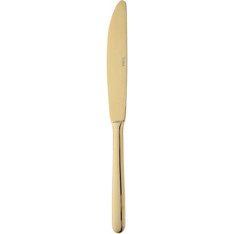 Coltello glamour 420 in acciaio inossidabile, colore oro, duka