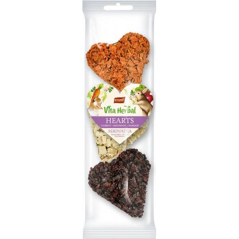 Vitapol Vita Herbal Corazones - mezcla de verduras (3 unidades/paquete) - Corazones - mezcla de verduras (3 unidades/paquete)
