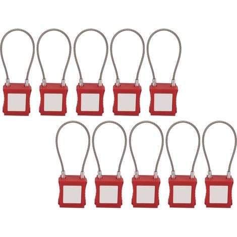 jeux de cadenas à câble verrouillables à clé cadenas (1/5)