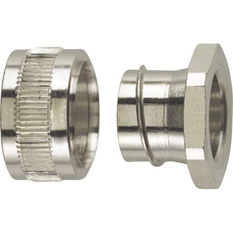 HellermannTyton 166-31202 PCS16-PC Fermeture d'extrémité métal M20 13 mm droit 1 pc(s) X76175 (1/2)
