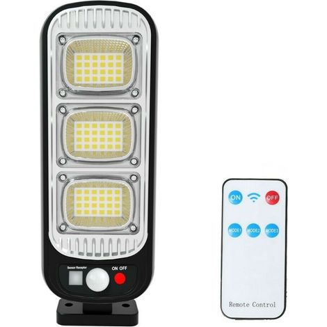 Trade Shop - STRADAL LAMPIONE MIT FOTOVOLTATISCHE SOLARE PANNEL SENSORE 72 LED SMD GL -