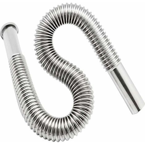 Raccord de tuyau flexible en PVC extensible, tuyau de vidange flexible, siphon/désodorisant extensible universel pour lavabo (1/3)