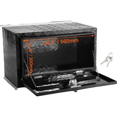 Caja de almacenamiento resistente e impermeable para debajo del chasis del camión (1/2)