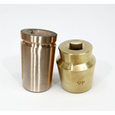 Bussola antiscintilla 15 mm 1/2 bronzo all'alluminio (1/5)