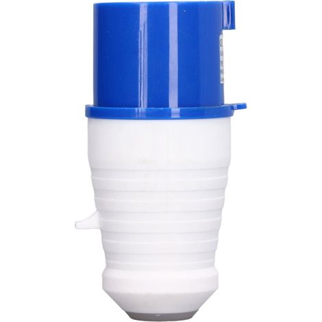 3-polige Industriesteckdose IP44 32 A 6H 220–250 V Blaue Industriesteckdose Industriestecker Industriestecker Rechteckige Steckverbinder (1/4)