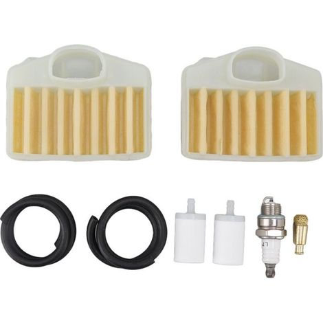 Kettensgen-Luftfilter-Set, professionelles Kettensgen-Luftfilter-Zündkerzen-Set für Husqvarna 362 365 371 372 372XP Kettensgen (1/5)