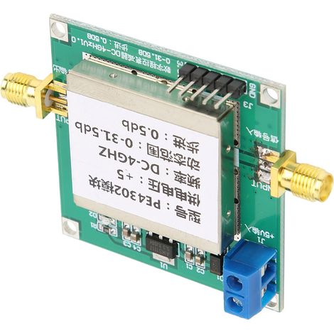 Module d'atténuation numérique des signaux RF PE4302, linéarité élevée des signaux RF, module à pas de 0,5 dB (1/5)