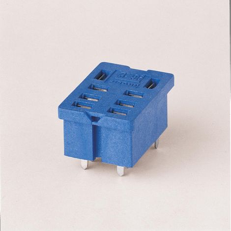 Support circuit imprimé 15A 250V série 5632 bleu FINDER 9612SMA
