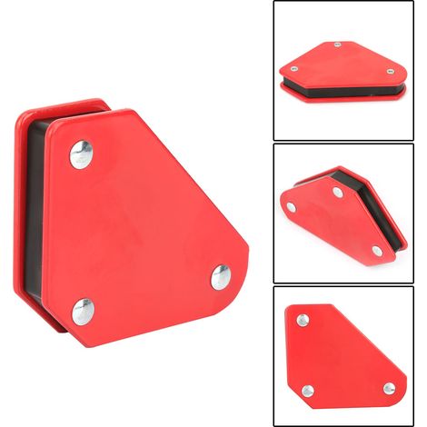 Lot de 4 aimants de positionnement d'angle pour soudure, support de soudage, aimants de 10 lb. (1/5)