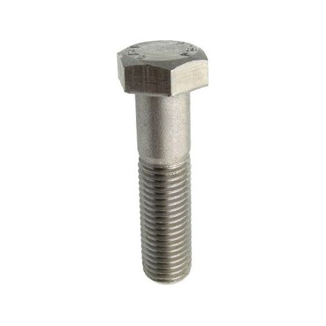 Vite a brugola con testa esagonale - Filettatura parziale - Acciaio inossidabile A2 10x80 mm - Confezione da 50