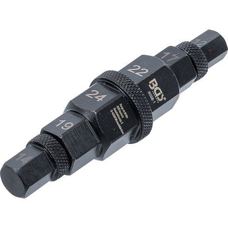 BGS Motorrad-Spezial-Einsatz Antrieb 10 mm (3/8") 12 - 24 mm - 5058-1 (1/4)