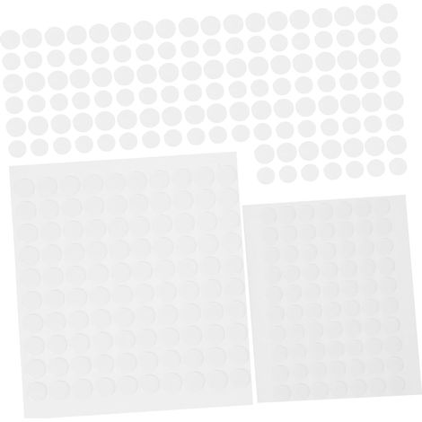 10 feuilles de pastilles adhésives double face pour décoration murale (1/5)
