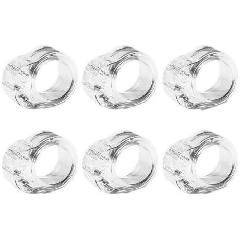 Butées de porte protection poignee porte PVC stop porte,6 Pack butee de porte interieur butée porte amortisseur porte Pour protéger l'intégrité des murs Meubles (1/4)