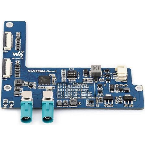 Waveshare 2-Kanal GMSL Kamera-Erweiterungsplatine mit MAX9296A Chip für Raspberry Pi 5/Jetson Orin Nano/Jetson Orin NX Mainboards (1/5)