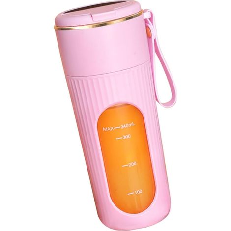 Extracteur de jus et mixeur portable pour smoothies 340 ml, mixeur multifonction avec écran LED (1/5)
