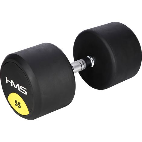 Mancuerna de goma de 55 kg: equipo de fitness de alta resistencia (1/5)