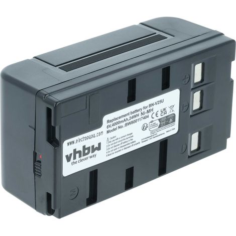 vhbw Akku kompatibel mit Panasonic PV-IQ405, PV-L353, PV-L352, PV-L552, PV-L354, PV-IQ504, PV-IQ503, PV-IQ525, PV-IQ505 Kamera (4000 mAh, 6 V, NiMH) (1/5)