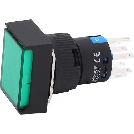 Momentaner Drucktaster, einfache und sichere Bedienung, geeignet für Motoren und Haushaltsgeräte (DC/AC 12V). (1/5)
