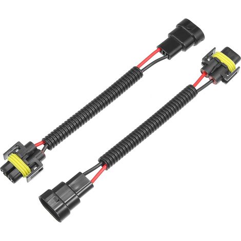 Adaptateur De Douille 9005 9006 Mâle Vers H8 H9 H11 Femelle, 2Pcs (1/5)