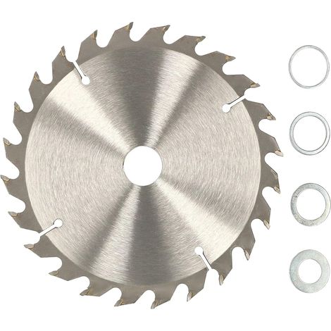 KOTARBAU Lame de scie en carbure pour bois 24 dents Ø 140 mm + anneaux de réducteur (1/5)