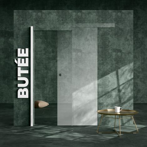 Butée de porte coulissante - Prépeinte Blanc (1/4)