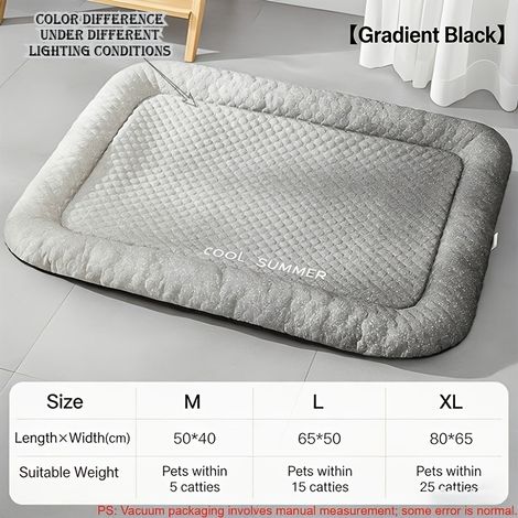 Tapis rafraîchissant pour chiens, lit rafraîchissant, coussin de glace d'été pour petits chiens, tapis de couchage antidérapant (1/5)