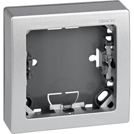 Telaio 1 elemento in alluminio Simon 73 LOFT 73610-63 (1/2)