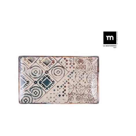 FUENTE RECTANGULAR 25X15CM GRECIA ELITE BRILLO
