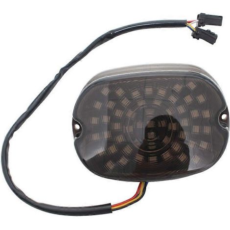 Feux arrière et clignotants LED pour motos Harley Dyna, Softail, Fat Boy, Sportster 883, Touring Road et Electra Glide (1/5)