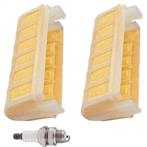MS250 Luftfilter für Stihl 021, 023, 025, MS210, MS230, MS250C, MS210C, MS230C, MS 250, 230, 210 Kettensägen, 2er-Pack, ersetzt die Teilenummern 1123 120 1613 und 1123 120 1612