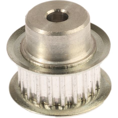 Poulie pour courroie crantée en Aluminium 20 dents , pas de 2.5mm, alésage 4mm ( Prix pour 1 ) (1/2)